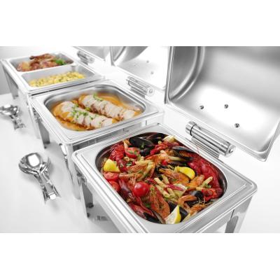 Chafing GN 1/1 vysoký lesk, HENDI, Profi Line, 9L, 570x405x(H)320mm | 470213